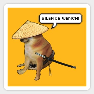 Doge: Silence Wench Magnet